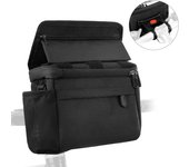 Bolsa para manillar de bicicleta, impermeable, para bicicleta de montaña, con pantalla táctil, soporte plegable para teléfono belt