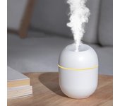 Humidificador de aire ultrasónico, minidifusor portátil de aromaterapia de aceites esenciales para el hogar, oficina y coche, 220ml color rosa