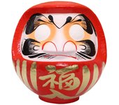 Takasaki Daruma Daruma Lucky Daruma 8 Rojo 25x21x26cm No. [Seguridad de la esposa/Armonía marital] HKDM-8-RE-2 rojo