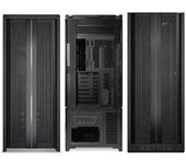 Caja Lian Li V3000 Plus, ATX, Big-Tower, RGB, Vidrio templado, Negro