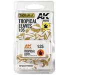 Hojas realistas interactivas AK 1:Escala 35 (Hojas tropicales)