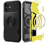 Funda Spigen Slim Armor MagSafe para iPhone 16 - negro
