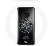 Coque pour Samsung Galaxy S9 plus Game Of Thrones Targaryen de feu et de sang