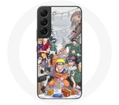 Coque pour Samsung Galaxy S21 FE Naruto Christmas Day Anime Manga