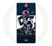 Coque pour Samsung Galaxy Note 9 Formule 1 Max Verstappen Pilote automobile F1 Bleu