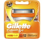 Cuchilla de repuesto para afeitadora manual Gillette Fusion, artículo individual, 12 hojas de repuesto, 5+1