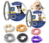 Collar antiparasitario ajustable para perros y gatos One Size