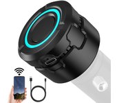 Ocular digital inalámbrico WiFi para cámara telescópica Grabación de video 4K Toma de fotografías Incorporado negro