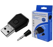 Mini micrófono inalámbrico, adaptador de Audio USB, receptor para PS5/PS4, Bluetooth, consola controladora de juegos negro