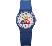 Reloj analógico Disney TSUMTSUM, resistente al agua hasta 10 ATM, correa de uretano, para niña, color azul marino [Citizen Q&Q] [Q&Q] V06A-509VK azul oscuro