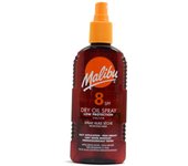 Malibu Dry Oil Spray SPF8 aceite bronceador para bronceado 200ml