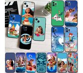 Funda de teléfono II14 Moana para iPhone 6, 6s, 7, 8, 11, 12, 13, 14, 15, XS Pro Max, XR, X SE, Samsung S20, S21, S22, S23, S24 FE, Ultra Plus Lite, S21S, A55 Samsung S20 Lite oliva