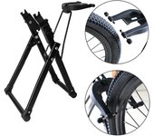 Soporte para centrar neumáticos de bicicleta Soporte para centrar mecánicos Mantenimiento de ruedas de bicicleta Soporte para centrar ruedas Soporte para ruedas de bicicleta de cross-land