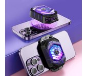 Enfriador de teléfono X65 para iPhone 14 Prp Max Samsung Mute Semiconductor Ventilador de refrigeración para juego PUBG Disipador de calor fresco para Dropship en vivo