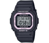 CASIO Women's Baby-G BGD-5650-1BJF [BABY-G Square Design Radio Wave Solar Model] Square Watch Black