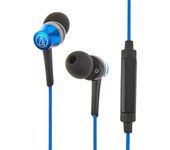 Auriculares SoundReality para smartphones con control remoto Blue BL Audio-Technica Control intraauricular/micrófono ATH-CKR30iS azul