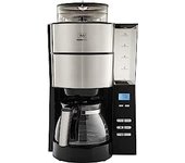 Ecost customer return Melitta 102101 filter coffee machine, stainless steel, black
