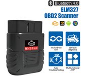 Herramienta de diagnóstico de coche con Bluetooth 4.0, lector de código OBDII, escáner OBD2, escáner ELM 327, compatible con iOS y Android PC.