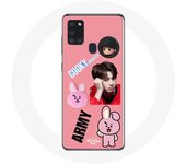 Funda para Samsung Galaxy A21S BTS Bangtan Boy BT21 Cooky Jungkook ARMY