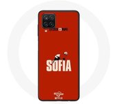 Coque Samsung Galaxy A12 La casa de papel Sofia Art