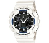 Casio Reloj analógico digital de resina blanca redondo G-SHOCK GA-100B-7AJF [G-SHOCK] para hombre