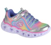 Skechers Heart Lights-Rainbow Lux, para Niña Zapatillas Gris 31 gris