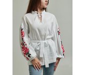 Camisa con cinturón Costura 151144 XS-S blanco XS-S blanco