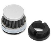 Filtro de aire apto para motores de 2 tiempos de 47 cc y 49 cc para vehículos todoterreno de cuatro ruedas ATV blanco