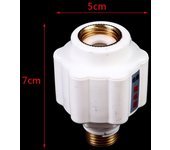 Calentador de agua eléctrico doméstico, divisor universal con rosca de cobre, antifugas, accesorio de protección para calentador de pared.