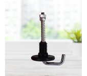 Gancho de trípode de gravedad con tornillo de 3/8  y resorte de metal para cámara DSLR, eje central, pesos estabilizados por gravedad