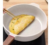 Ollas para cocinar sin humo, utensilios de cocina de inducción, utensilios de cocina universales, sartenes antiadherentes para freír huevos fritos.