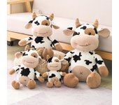 Producto de moda, vaca de juguete, animales lindos, ganado, muñeco de peluche, regalo de cumpleaños para niños 30cm