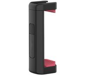 Mini Vlog Live Streaming Clip para teléfono inteligente Soporte para teléfono ajustable con soporte para zapata fría Orificio para tornillo de 1/4 de pulgada para teléfonos inteligentes de 55 a 90 mm de ancho negro