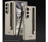 Funda rígida de plástico con ranura para bolígrafo para Samsung Galaxy Z Fold 6 Fold6 5G, funda protectora a prueba de golpes que incluye bolígrafo Galaxy Z Fold6