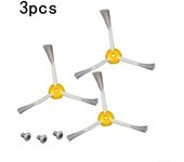 3 uds cepillos laterales 3*3 uds/juego 3x pieza de accesorios