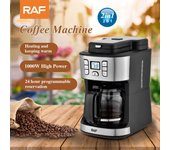 Máquina de café americana Máquina de café por goteo totalmente automática multifuncional para el hogar con preservación, molienda y preparación automáticas del calor