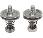 Conjunto de tensión de hilo de 2 piezas, 3,5 x 1 cm/1,4 x 0,4 pulgadas, tensión de hilo para máquina de coser de acero inoxidable