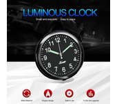 Reloj luminoso Premium de 40MM para salpicadero de coche, montaje de ventilación de aire, reloj de tiempo, reloj analógico de cuarzo en caja, adorno automático, accesorios para coche