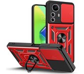 Funda protectora de cámara para Xiaomi Redmi Note 12S 12 Pro + 11E 5G 11 Pro 11S 11T Note 10 Pro 10S 9T 9 Pro 8 Armor Hybrid Ring Cover For Redmi Note 12S verde