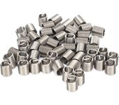 Kit de 50 tuercas de reparación para insertos de rosca de alambre, casquillo, tornillo de bobina protectora, M10 x 1,52 D
