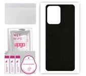 apgo Protective Skin Sticker for the back compatible with Vivo Y02, Wrap Film, Foil, Vinyl - Pattern Matrix