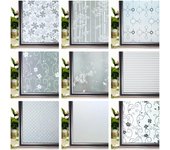 Película de vidrio tintado para ventana, vinilo esmerilado para privacidad, autoadhesiva, para el hogar, con control de calor, tintado, protección UV 30x100 cm
