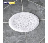 Filtro de pelo para fregadero, colador antibloqueo para bañera, tapón para desagüe para el suelo de la ducha, filtro de alcantarillado, accesorios de baño blanco