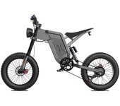 EKXBIKE X21 Trail Electric Bike with 2000W, Samsung 48V 35Ah, Max Speed to 55km/h, Half-twist Throttle, 20 ×4.0  Fat Tyre, LCD Dashboard 48V 2000W 35Ah negro