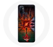 Coque pour Oppo A53 Stranger Things Saison 4 Affiche Equipages de la Nouvelle Théorie