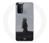 Coque pour Oppo A54 5G Game of Thrones Saison 8 Daenerys Targaryen feu et sang Le Trône de Fer Logo