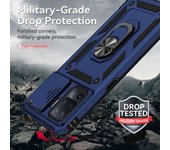 Cubierta de lente deslizante para Oppo Reno5 Lite Reno 5F Reno 5 Lite, funda protectora a prueba de golpes para OPPO A94 4G, soporte magnético para anillo de coche Oppo Reno5F negro