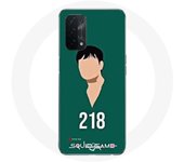 Coque pour Oppo A74 5G Squid Game Cho Sang woo numéro 218