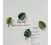 Paquete de 4 imanes creativos para nevera con forma de hoja de tortuga verde para tablero de mensajes de cocina, adhesivos magnéticos para nevera, regalo para decoración del hogar