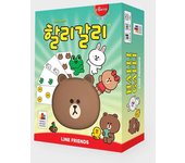 LINE FRIENDS Juego de mesa Halli Galli con un bonito diseño